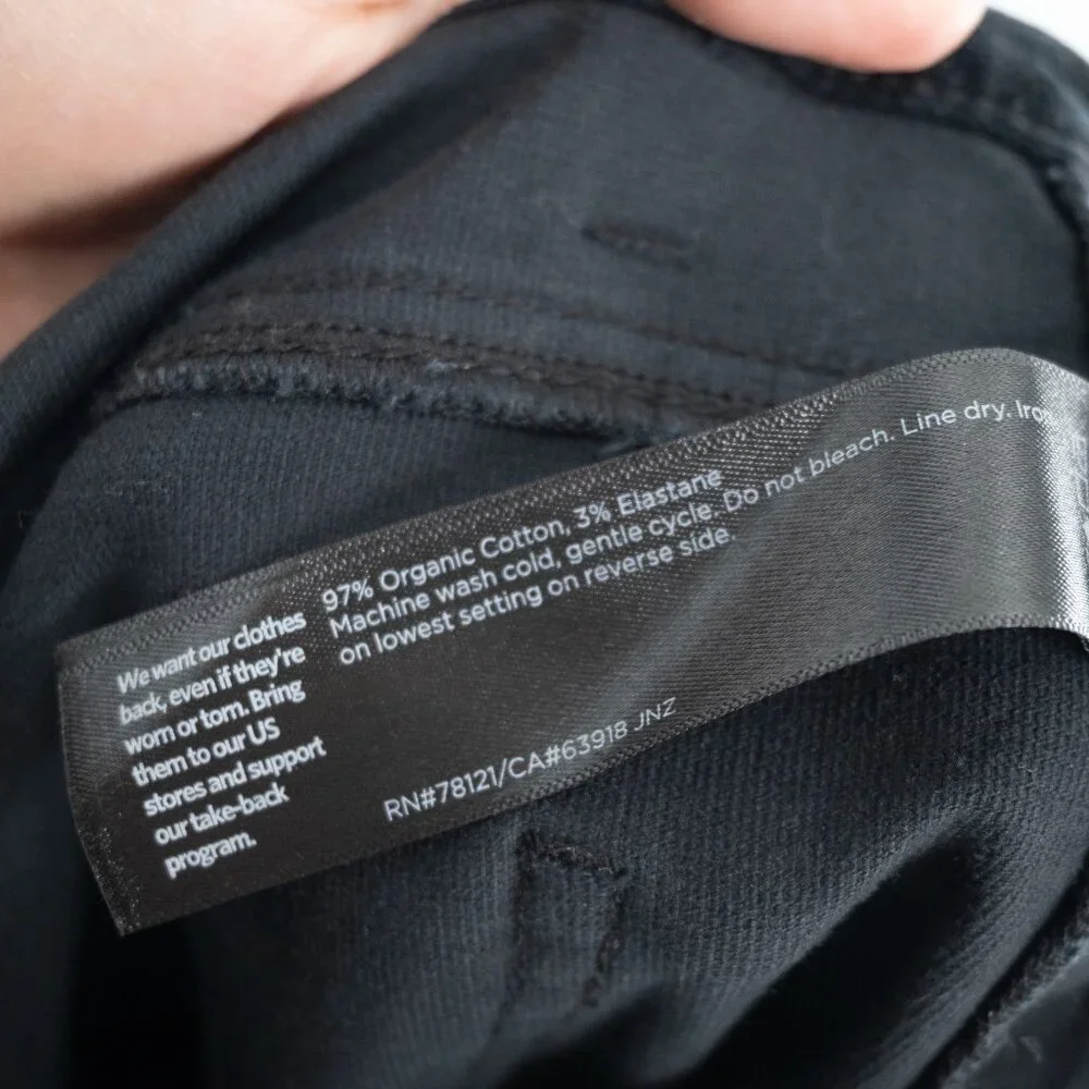 Eileen Fisher Organic Cotton Stretch Velveteen Pant Slim Fit | Med | NWT - Picture 8 of 9